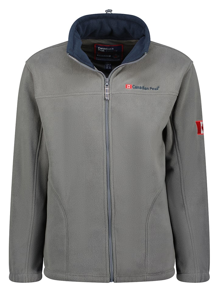 Canadian Peak Kurtka polarowa "Ultona" w kolorze szarym rozmiar: XL