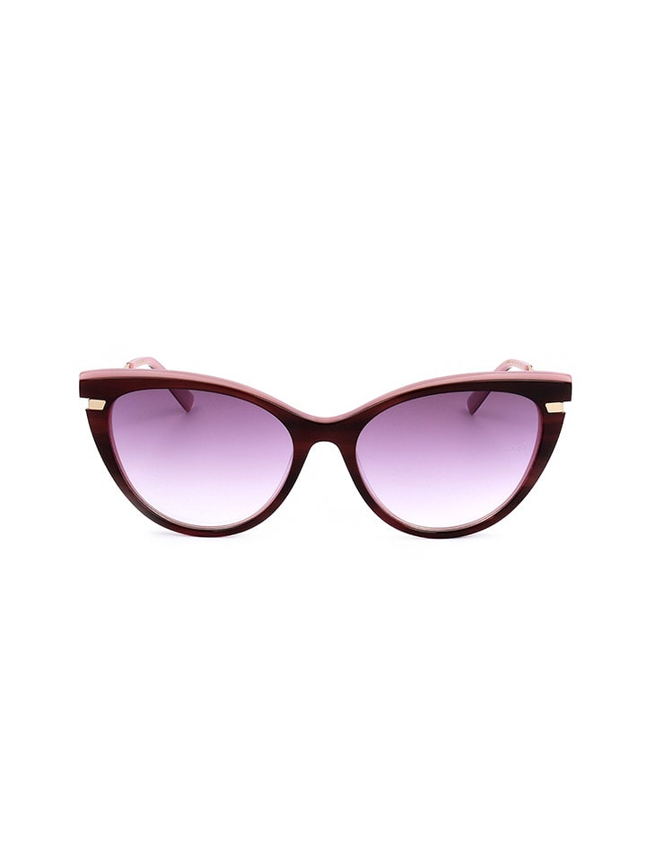 Ana Hickmann Damskie okulary przeciwsłoneczne w kolorze fioletowo-brązowym rozmiar: 55