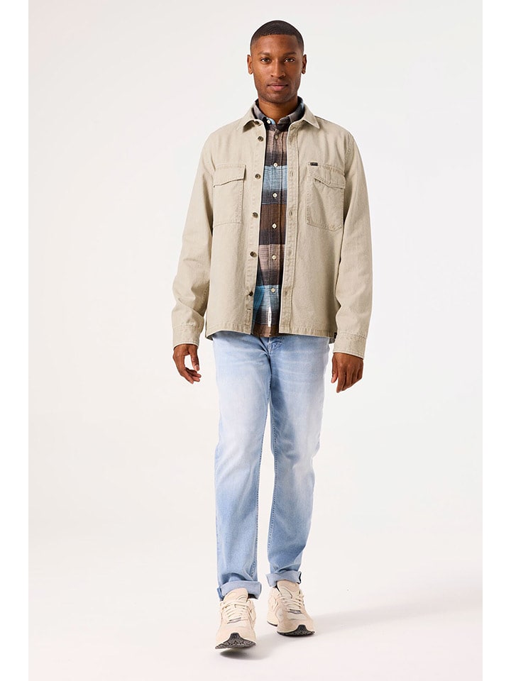 Garcia Kurtka przejściowa w kolorze beżowym rozmiar: XXL