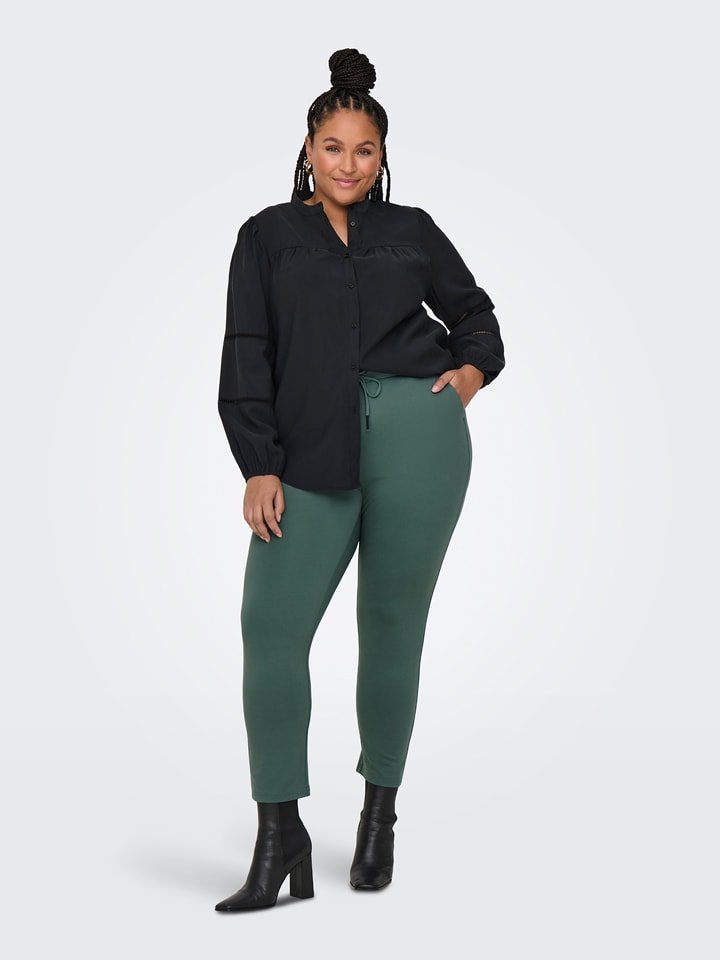 ONLY Spodnie w kolorze zielonym rozmiar: 44/L32