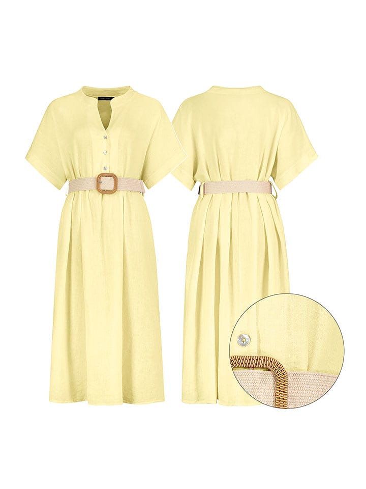 Eight2Nine Sukienka w kolorze żółtym rozmiar: M/L