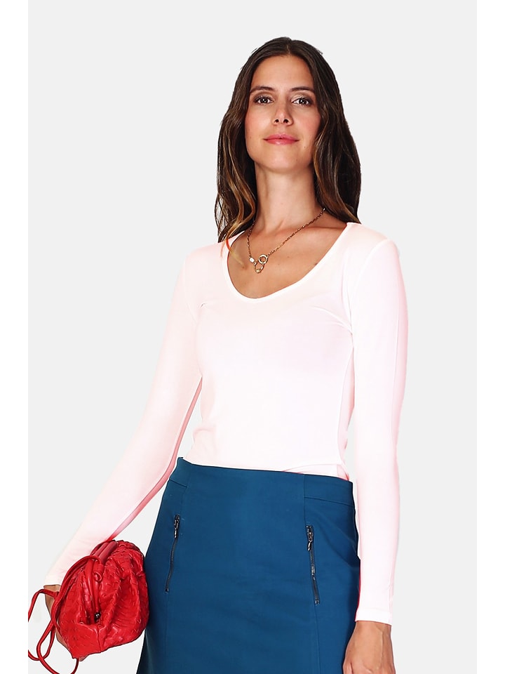 ASSUILI Koszulka w kolorze jasnoróżowym rozmiar: 34