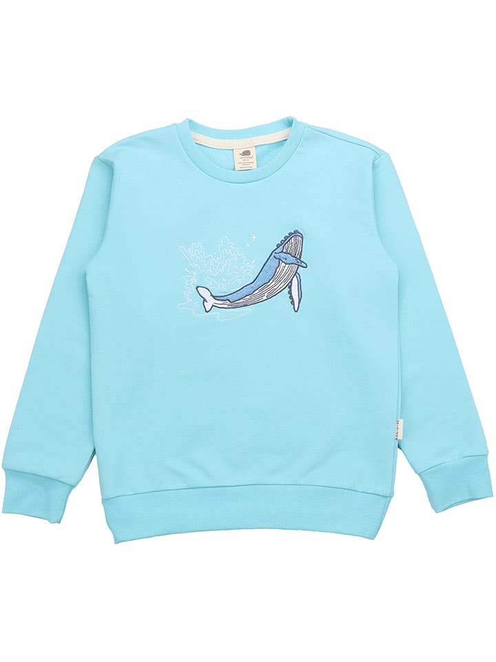 Walkiddy Bluza w kolorze błękitnym rozmiar: 122