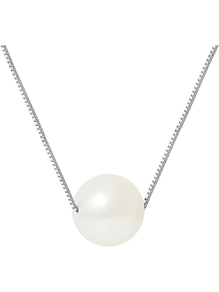 Pearline Srebrny naszyjnik z perłą - dł. 42 cm rozmiar: onesize