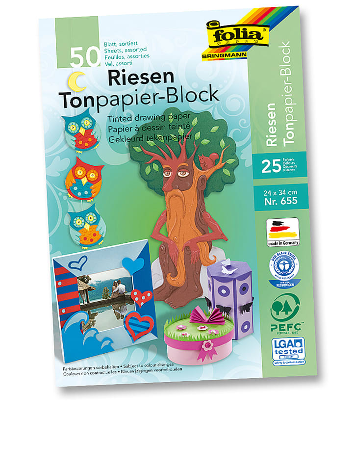 folia PAPER Papier (50 szt.) w różnych kolorach - 34 x 24 cm rozmiar: onesize