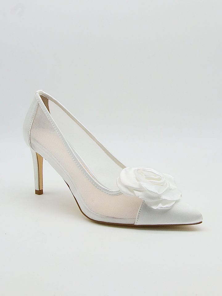 Bellucci Czółenka w kolorze białym rozmiar: 36