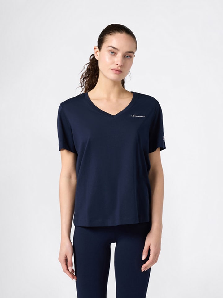 Champion Koszulka w kolorze granatowym rozmiar: S