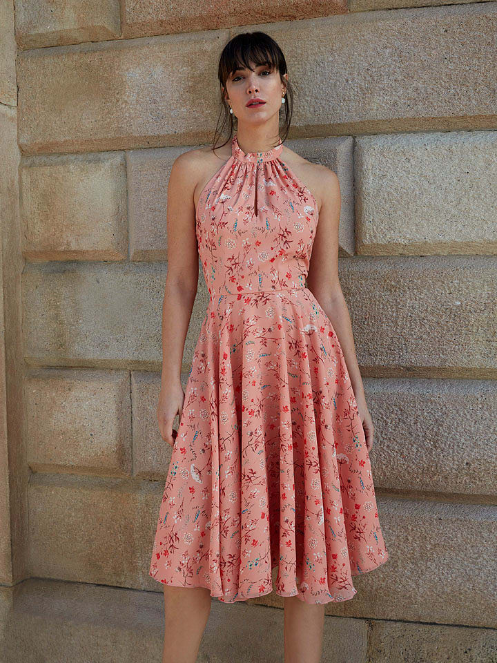 Ceylan Sukienka w kolorze jasnoróżowym rozmiar: XS