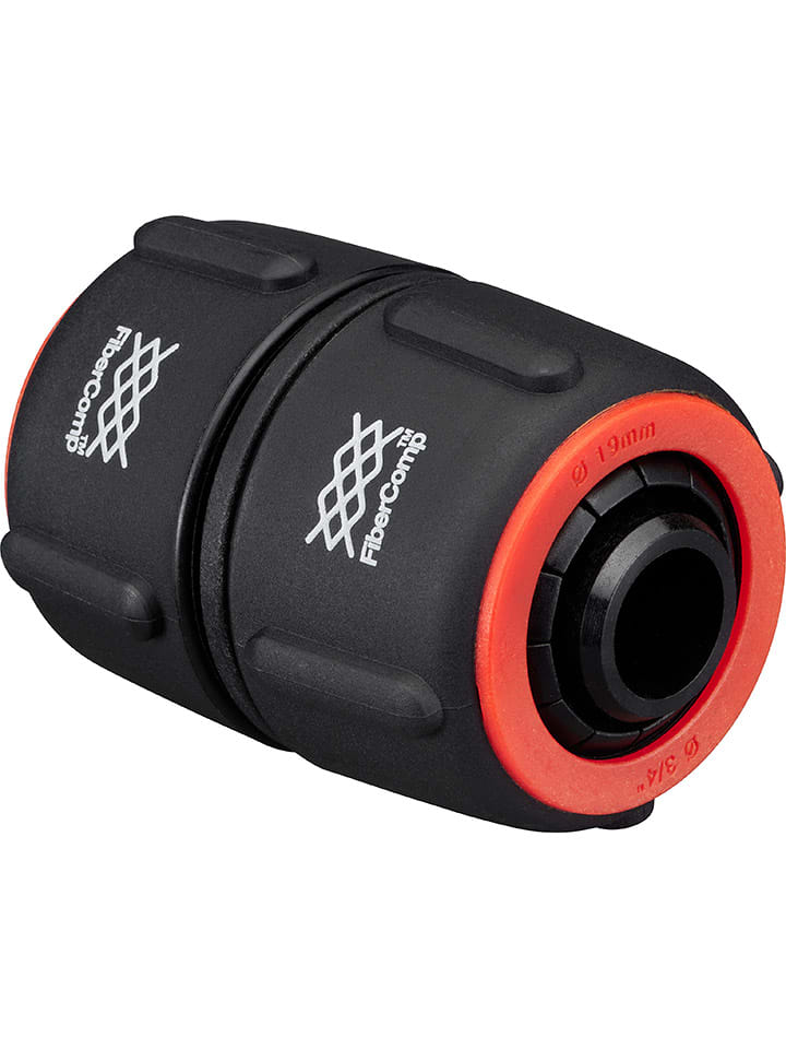 Fiskars Reparator "FiberComp" w kolorze czarnym do węża rozmiar: onesize