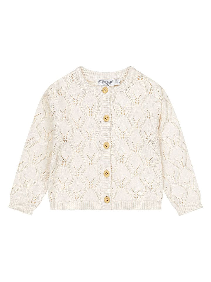 Dirkje Kardigan w kolorze kremowym rozmiar: 80