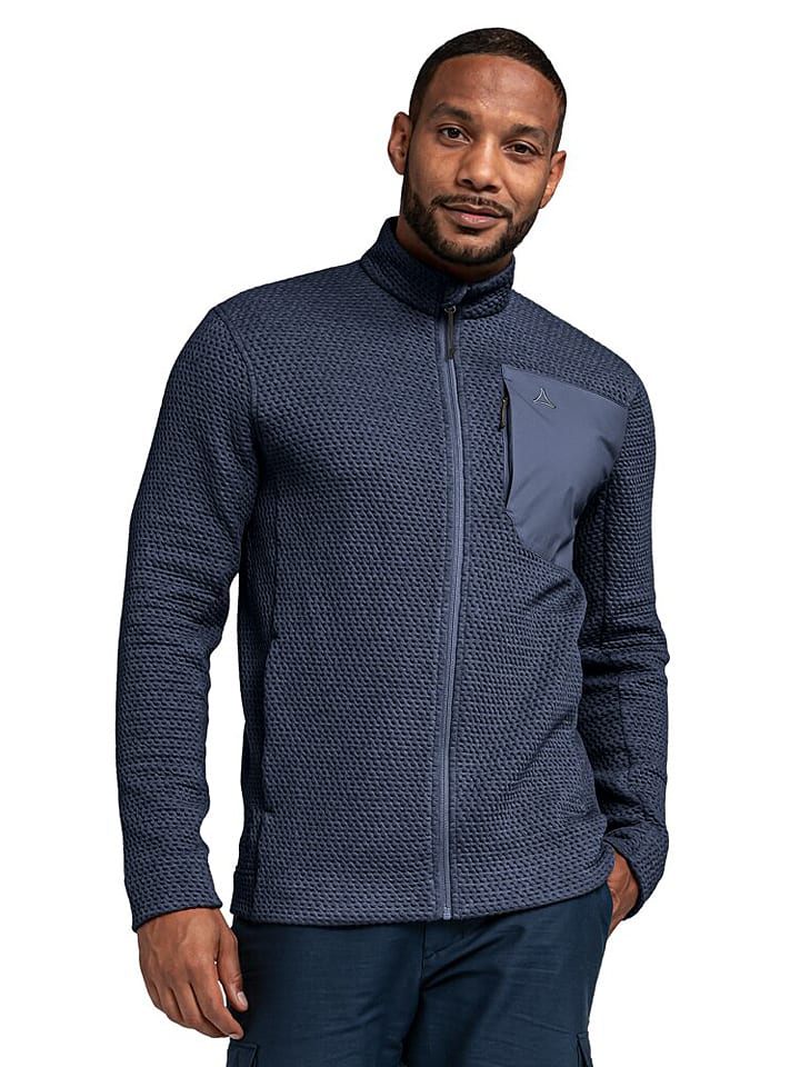 Schöffel Kurtka polarowa "Genua" w kolorze granatowym rozmiar: 42