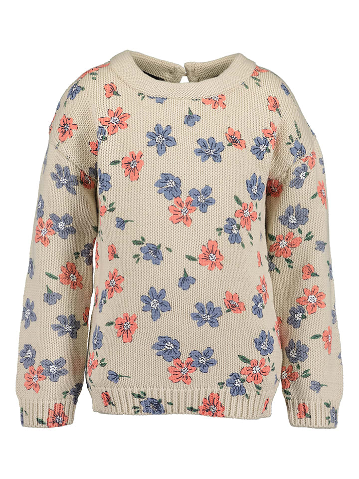 Blue Seven Sweter w kolorze beżowym rozmiar: 98