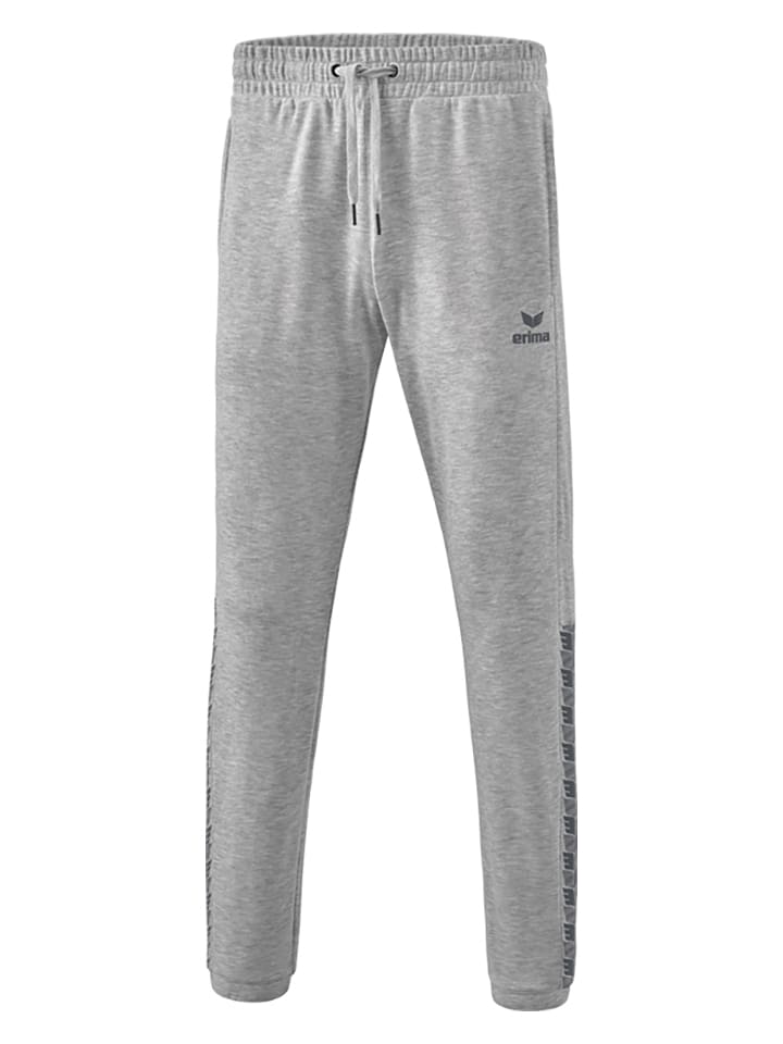 erima Spodnie dresowe "Essential Team" w kolorze szarym rozmiar: L