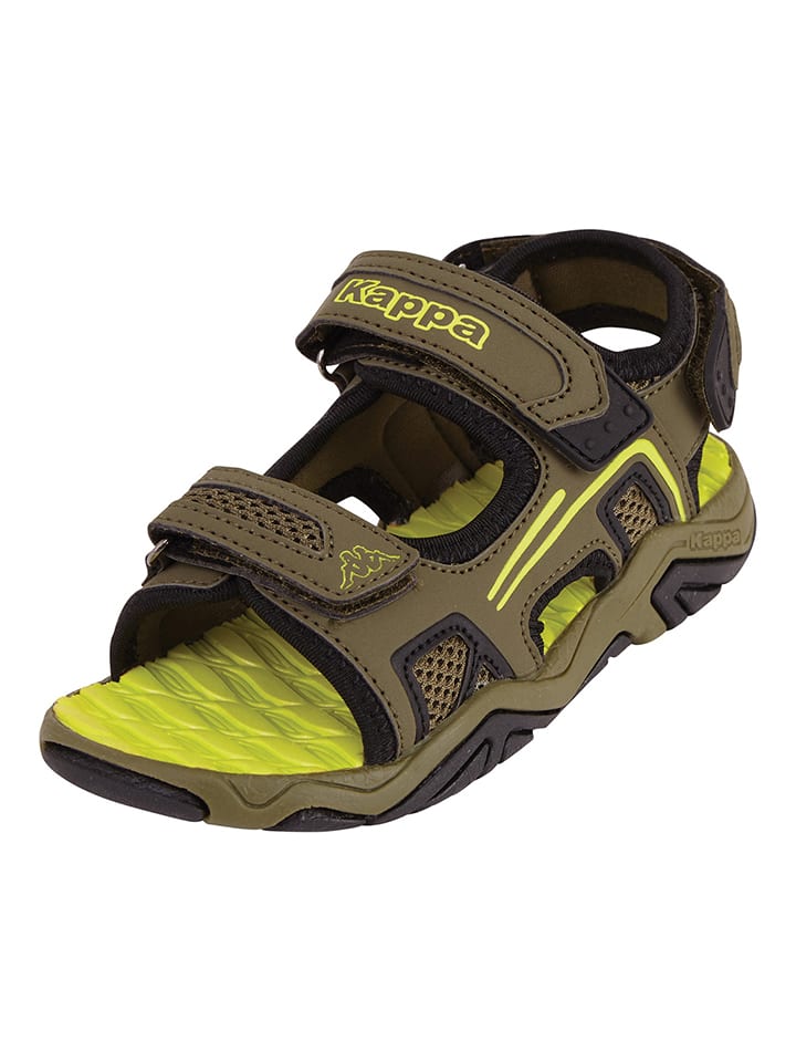 Kappa Sandały "Milos II" w kolorze oliwkowo-żółtym rozmiar: 31
