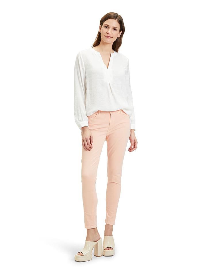 CARTOON Dżinsy - Skinny fit - w kolorze pomarańczowym rozmiar: 34