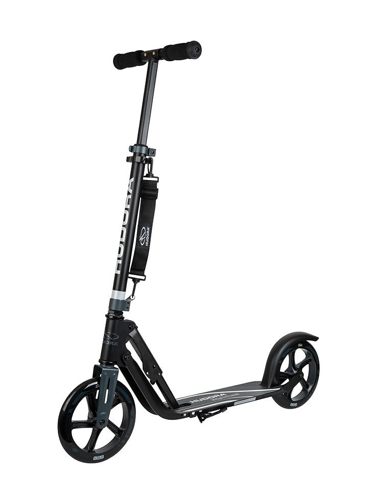 Hudora Hulajnoga "Big Wheel® 205" w kolorze srebrno-czarnym - 7+ rozmiar: onesize