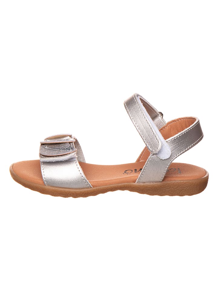 lamino Sandały w kolorze srebrnym rozmiar: 30