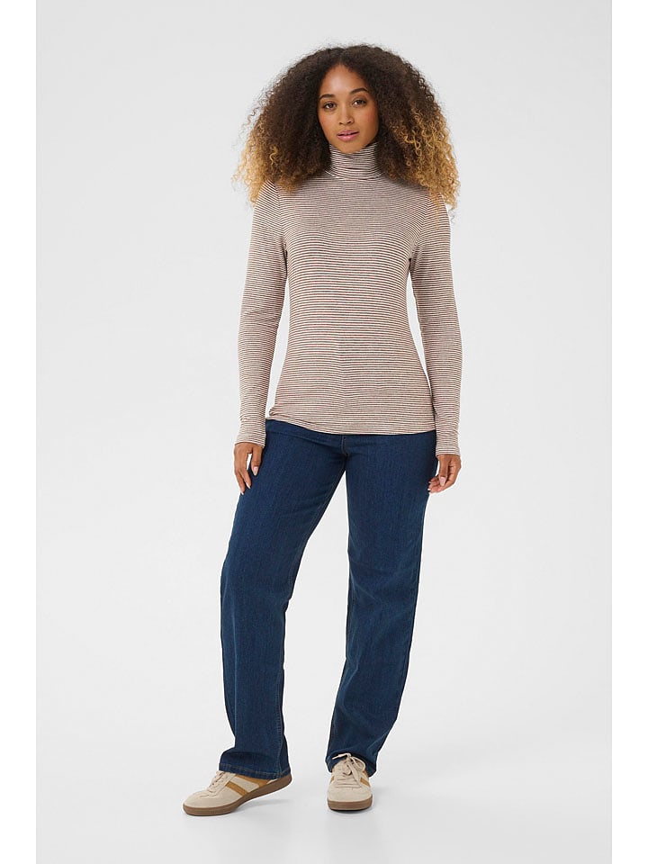 Cream Koszulka w kolorze beżowym rozmiar: S