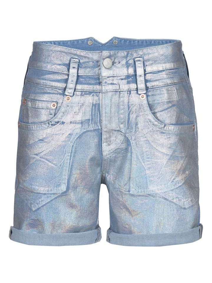 Herrlicher Szorty dżinsowe w kolorze błękitnym rozmiar: W32