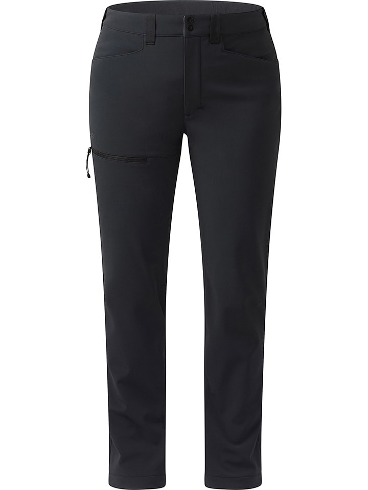 Haglöfs Spodnie funkcyjne "Warm Flex" w kolorze czarnym rozmiar: 38