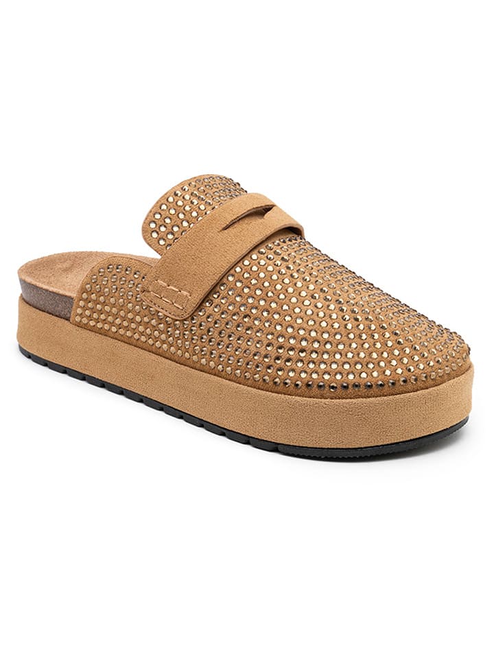 Foreverfolie Chodaki w kolorze jasnobrązowym rozmiar: 37