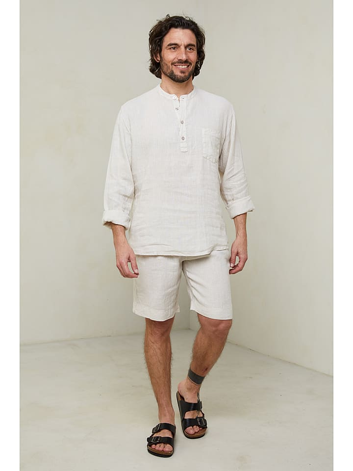 Lin Passion Koszula w kolorze kremowym rozmiar: XL/XXL