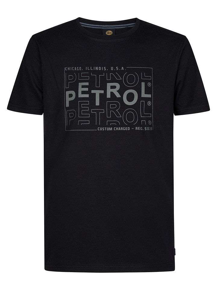 Petrol Industries Koszulka w kolorze czarnym rozmiar: L