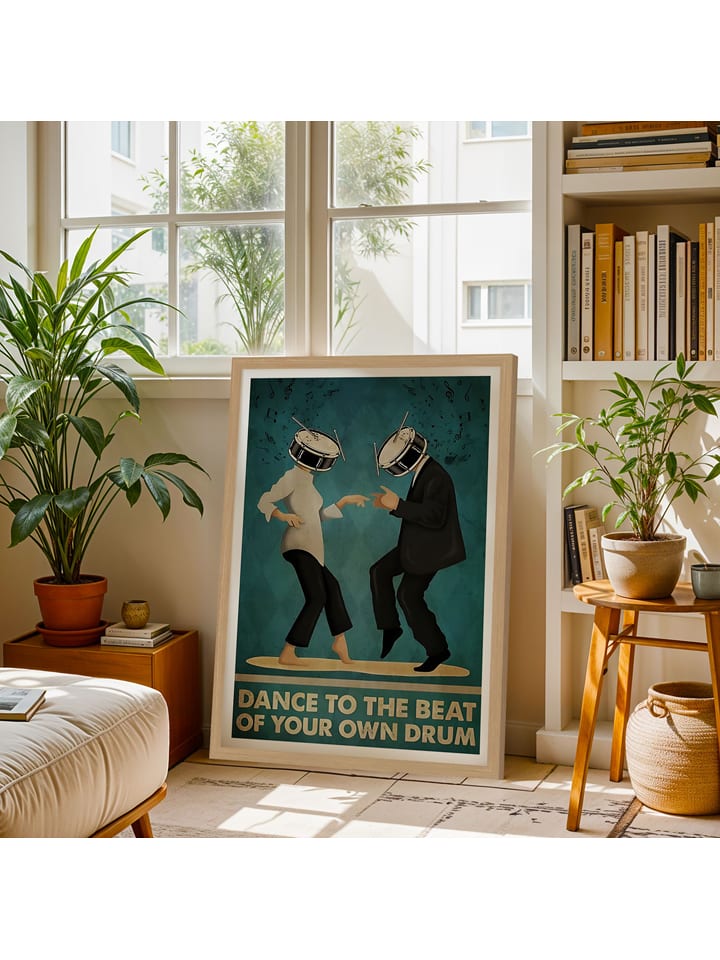 Wallity Druk artystyczny w ramce rozmiar: 55x75 cm