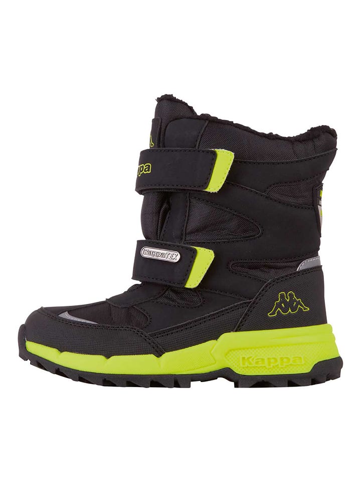 Kappa Botki zimowe w kolorze czarno-żółtym rozmiar: 28