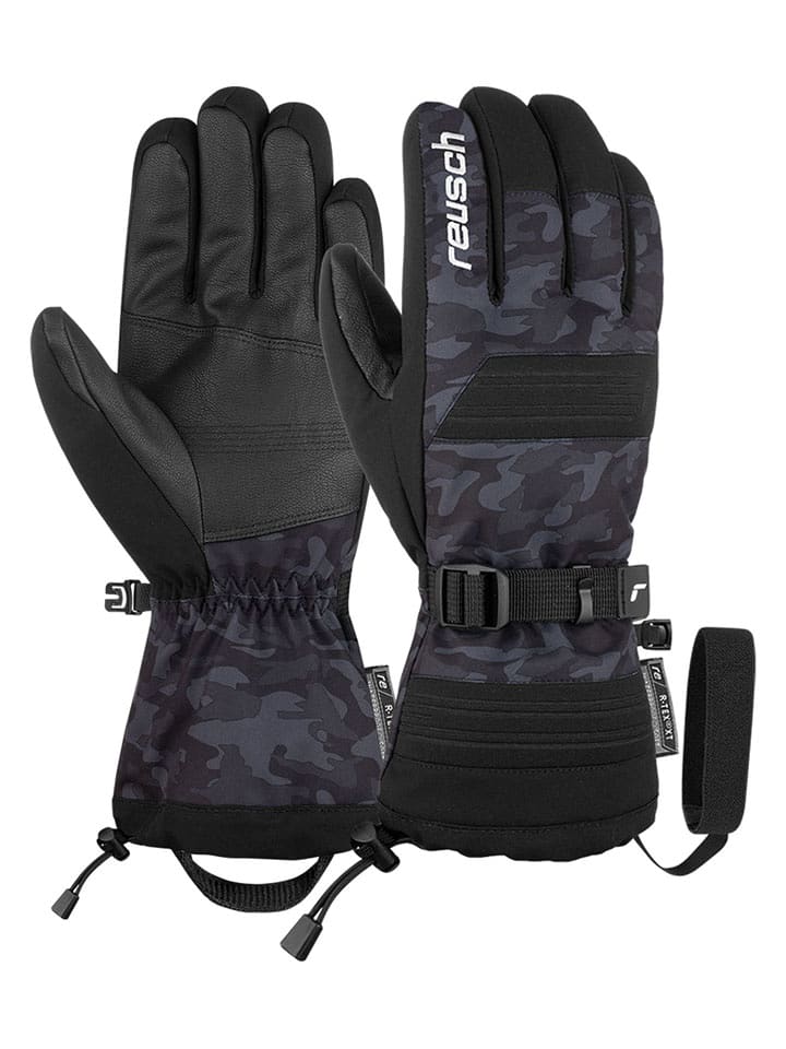 Reusch Rękawiczki narciarskie "Couloir R-TEX® XT" w kolorze czarnym rozmiar: 8,5