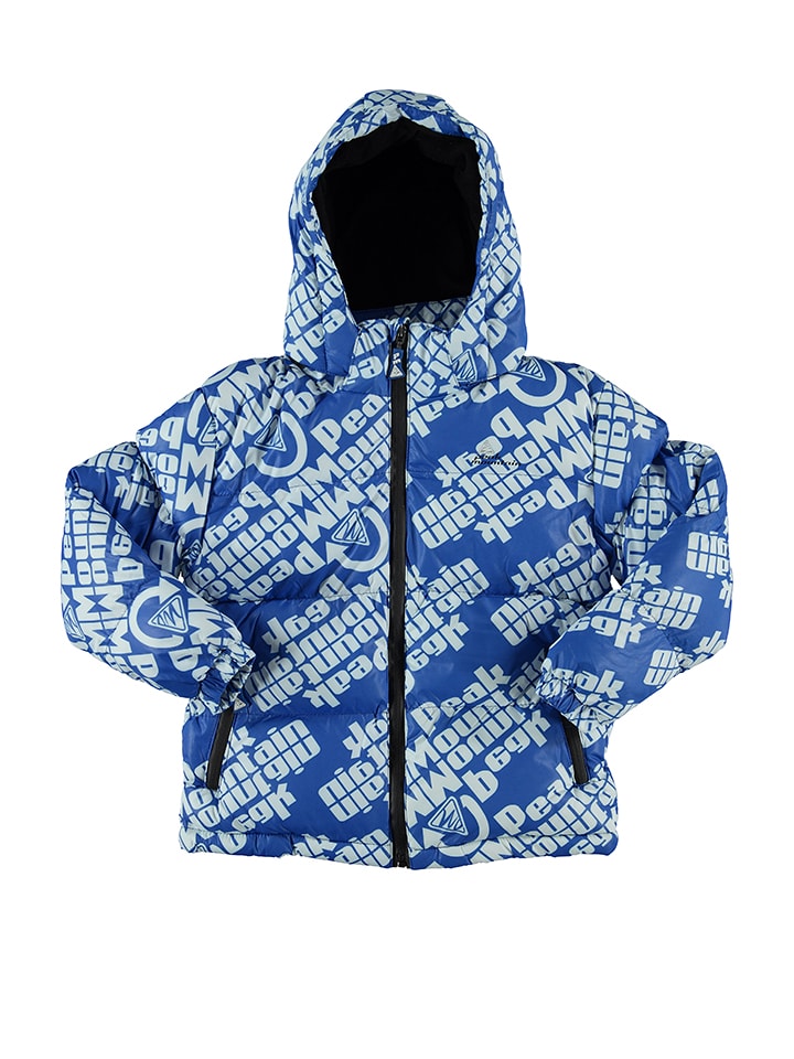 Peak Mountain Kurtka zimowa w kolorze niebiesko-białym rozmiar: 98