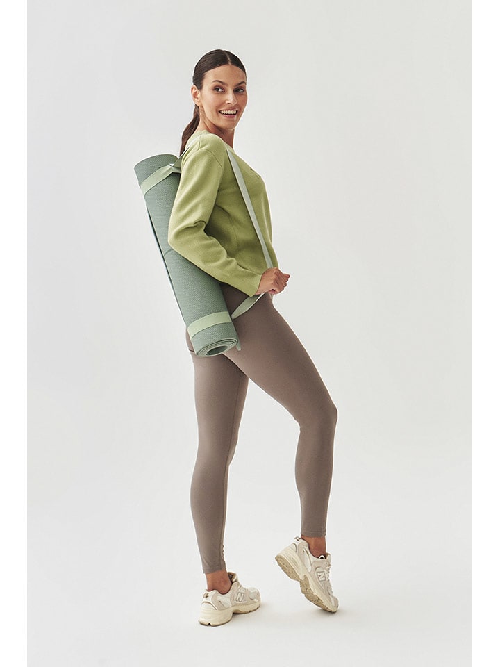 TATUUM Legginsy w kolorze beżowym rozmiar: L