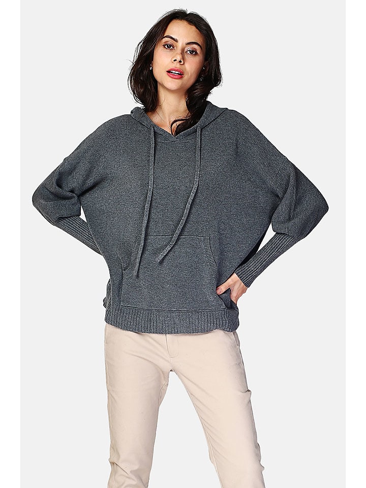 ASSUILI Sweter w kolorze antracytowym rozmiar: 40