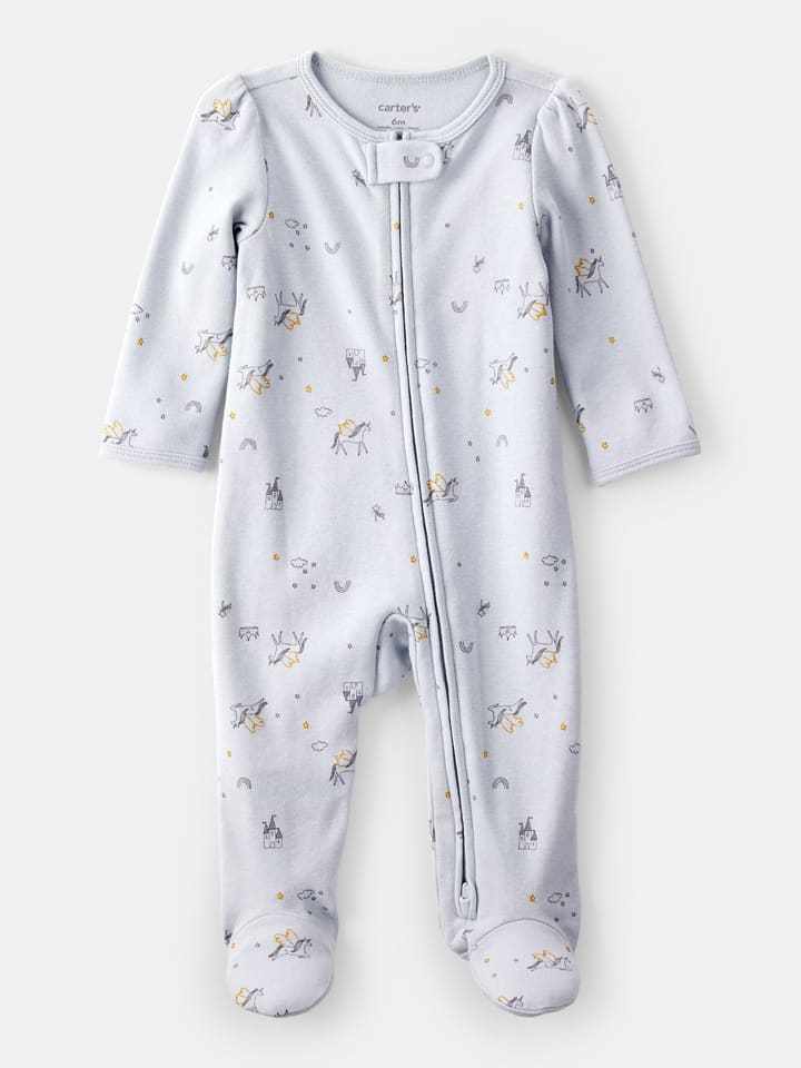 carter's Śpioszki w kolorze błękitnym rozmiar: 68