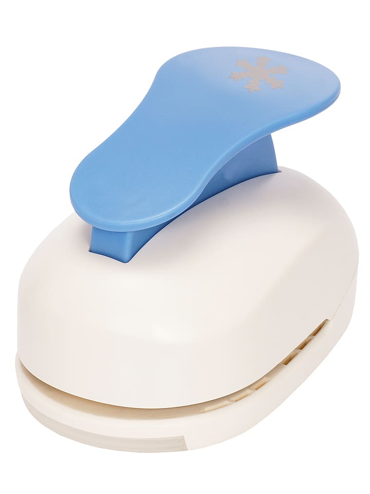 SUNNYSUE Dziurkacz "Snowflake" w kolorze biało-błękitnym rozmiar: onesize