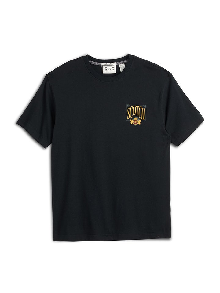 Scotch & Soda Koszulka w kolorze czarnym rozmiar: S