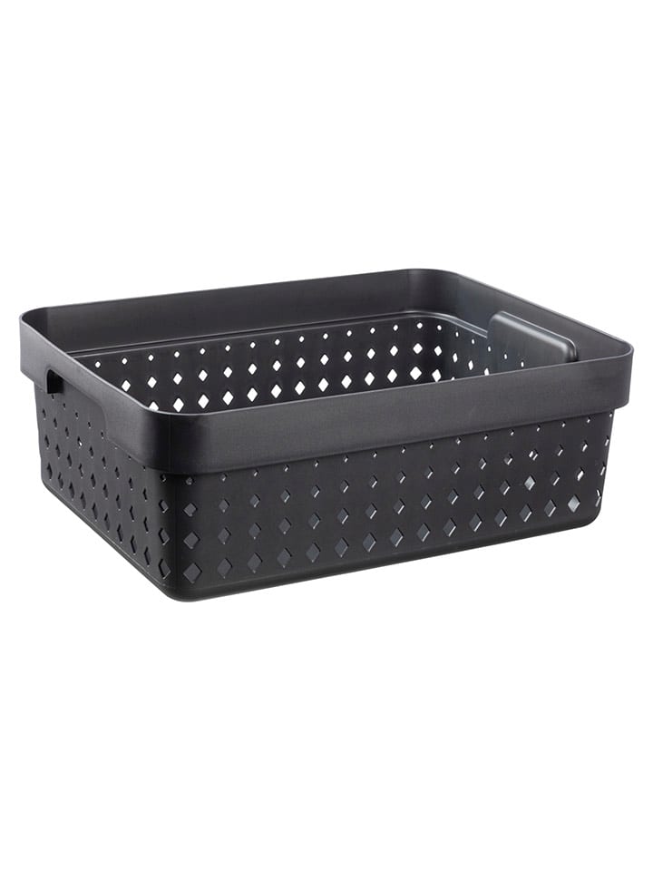 NHG Kosz w kolorze szarym - 26,8 x 13,1 x 35,7 cm rozmiar: onesize