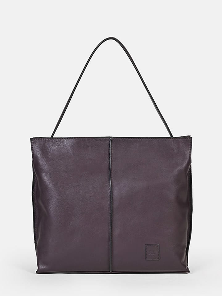 FREDs BRUDER Skórzany shopper bag w kolorze brązowym - 40 x 29 x 11 cm rozmiar: onesize