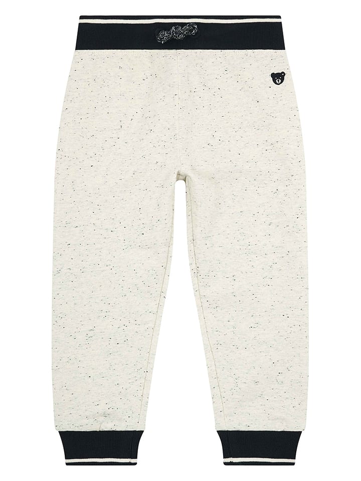 Steiff Spodnie dresowe w kolorze beżowym rozmiar: 92