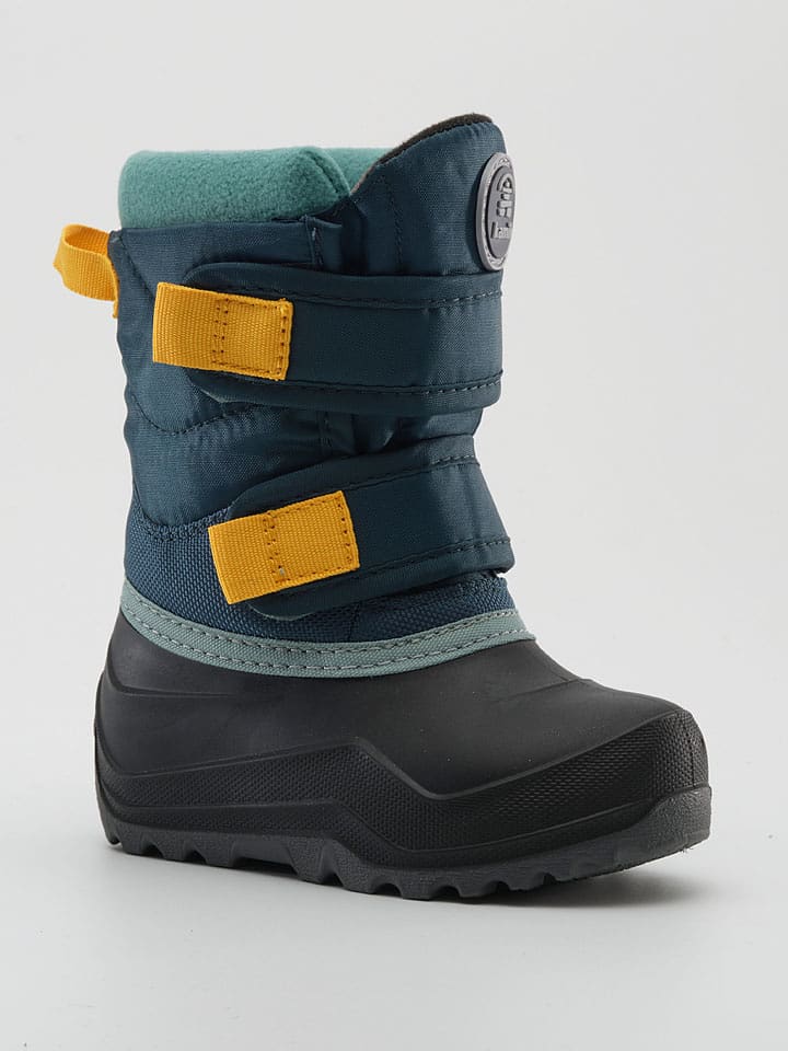 Kamik Kozaki zimowe "Hibou" w kolorze ciemnozielonym rozmiar: 26