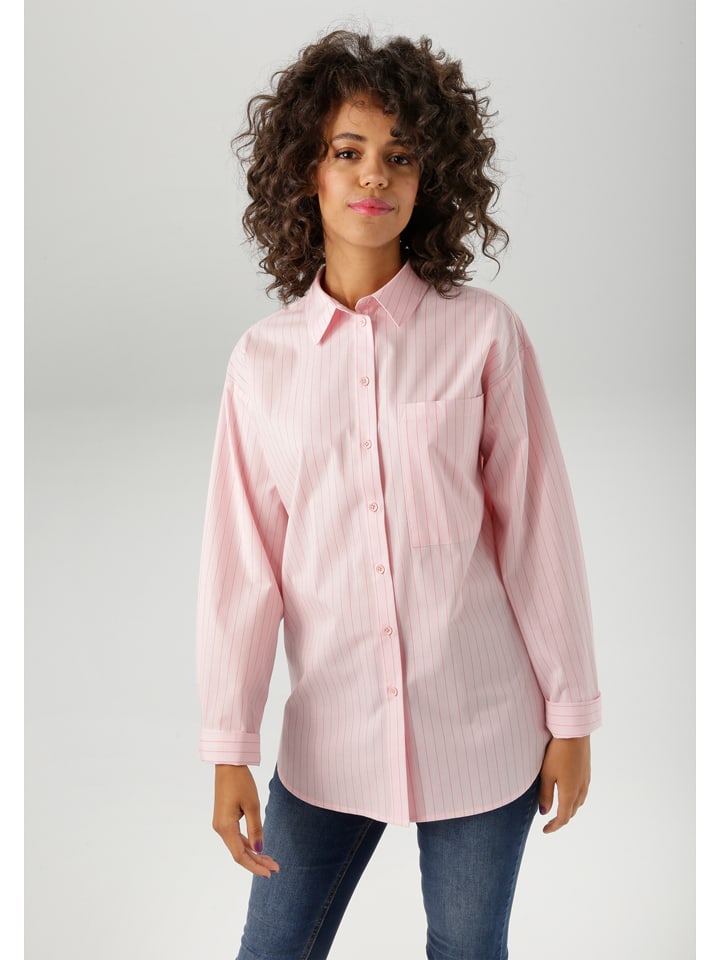 Aniston Koszula w kolorze jasnoróżowym rozmiar: 40