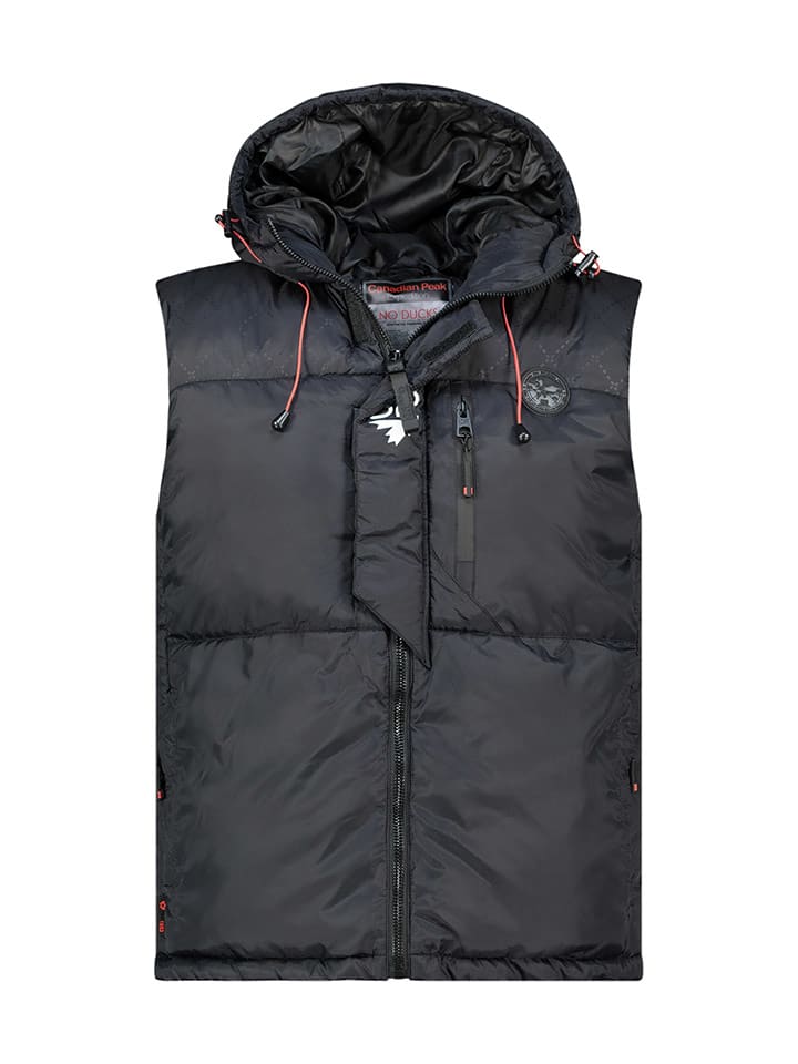 Canadian Peak Kamizelka pikowana "Vetincelleak" w kolorze czarnym rozmiar: 3XL