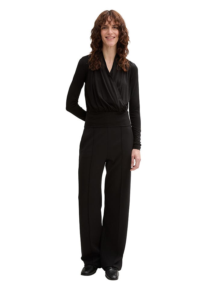 Tom Tailor Bluzka w kolorze czarnym rozmiar: XL