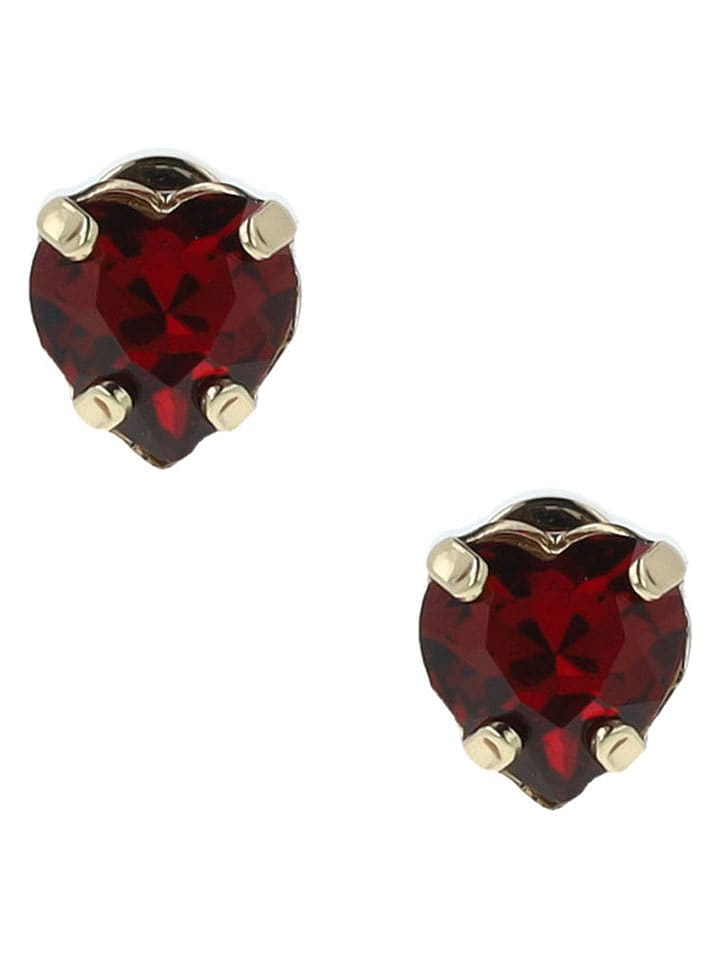 Otazu Pozłacane kolczyki-wkrętki z kryształami rozmiar: onesize