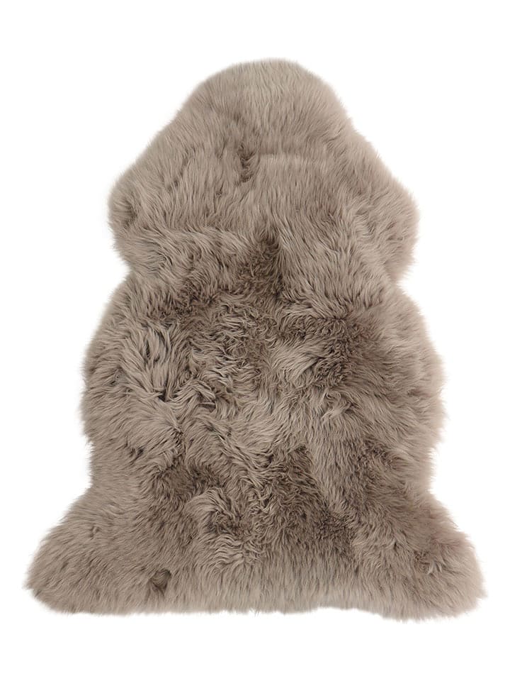 Kaiser Naturfellprodukte Wyściółka wełniana w kolorze szarobrązowym rozmiar: 100-105 cm