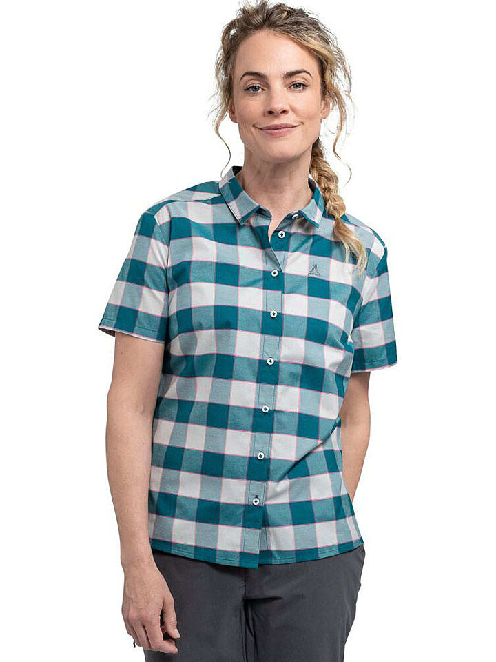 Schöffel Koszula funkcyjna "Buchstein" w kolorze turkusowym rozmiar: 38