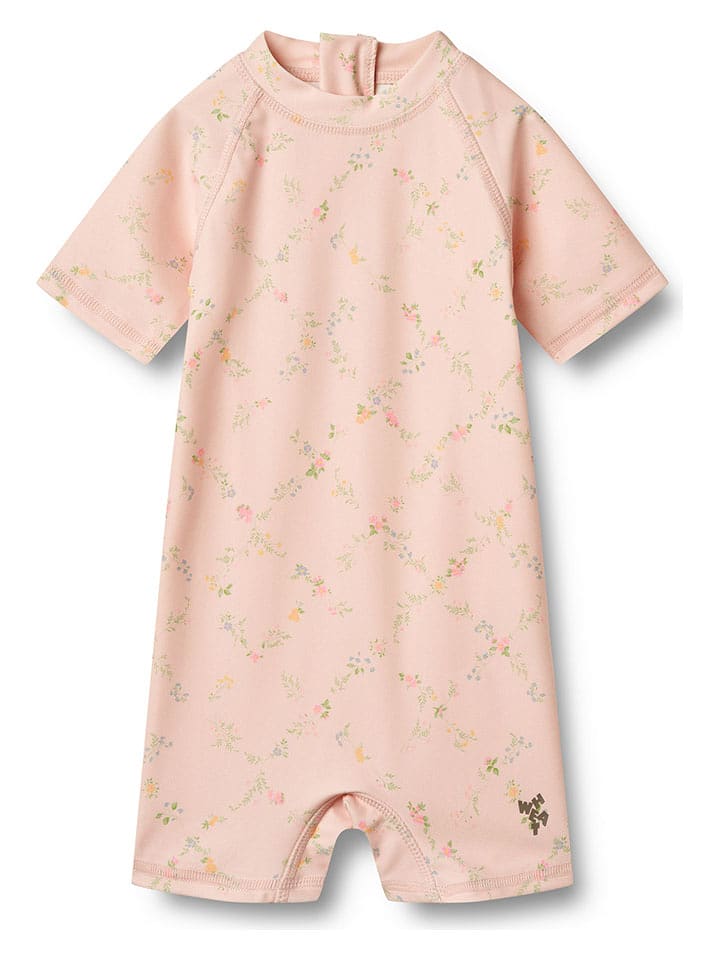 Wheat Kombinezon kąpielowy "Cas" w kolorze jasnoróżowym rozmiar: 74