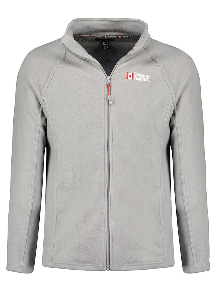 Canadian Peak Kurtka polarowa "Tugeak" w kolorze jasnoszarym rozmiar: S