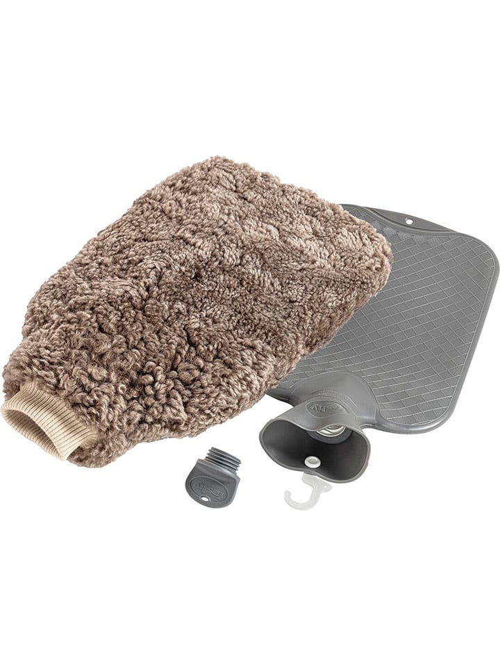 heine home Termofor w kolorze brązowym - 2 l rozmiar: onesize