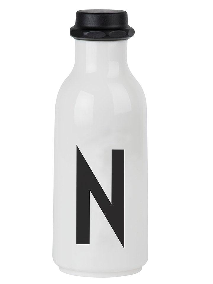 Design Letters Bidon w kolorze białym - 500 ml rozmiar: onesize